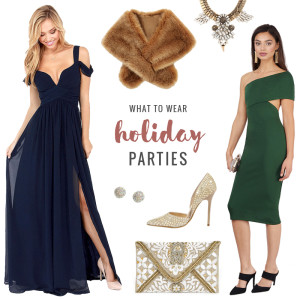 WHAT TO WEAR TO | HOLIDAY PARTIES - JustineCelina