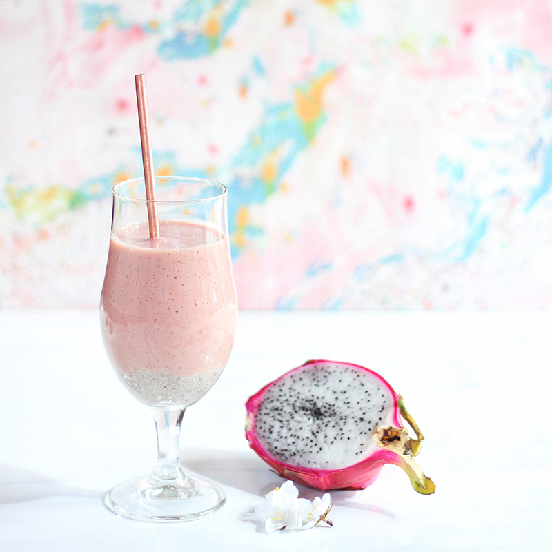 Dragon Fruit Smoothie Recipe, Recipe