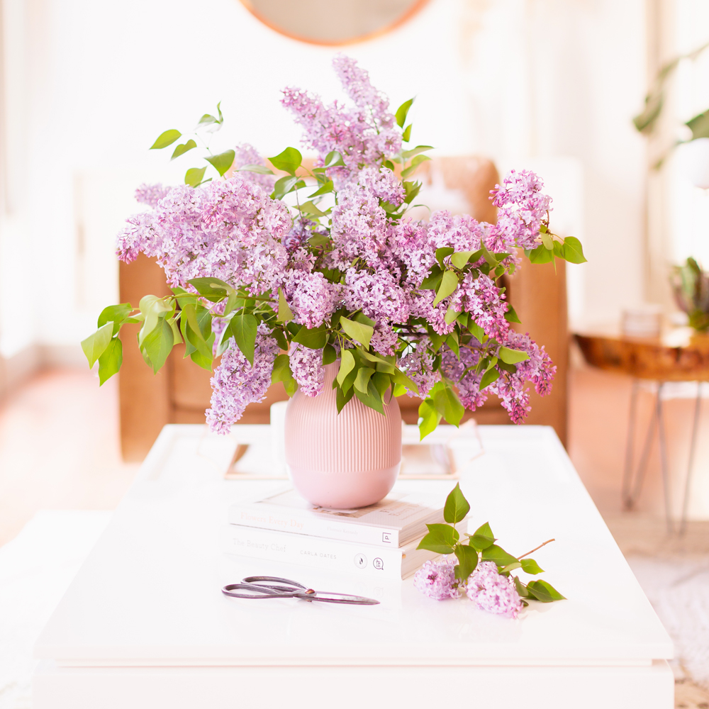 HOW TO CREATE A LILAC BOUQUET - JustineCelina